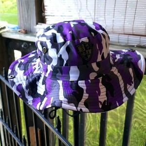 Purple Wave Beach / Sun Hat
